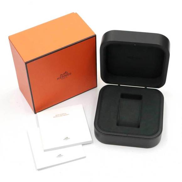 Hermes HERMES H08 SP1 744 Men's Watch Blue Dial Titanium Back Skeleton Automa... - Picture 2 of 7